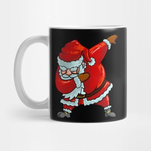 Dabbing Santa Christmas Mug